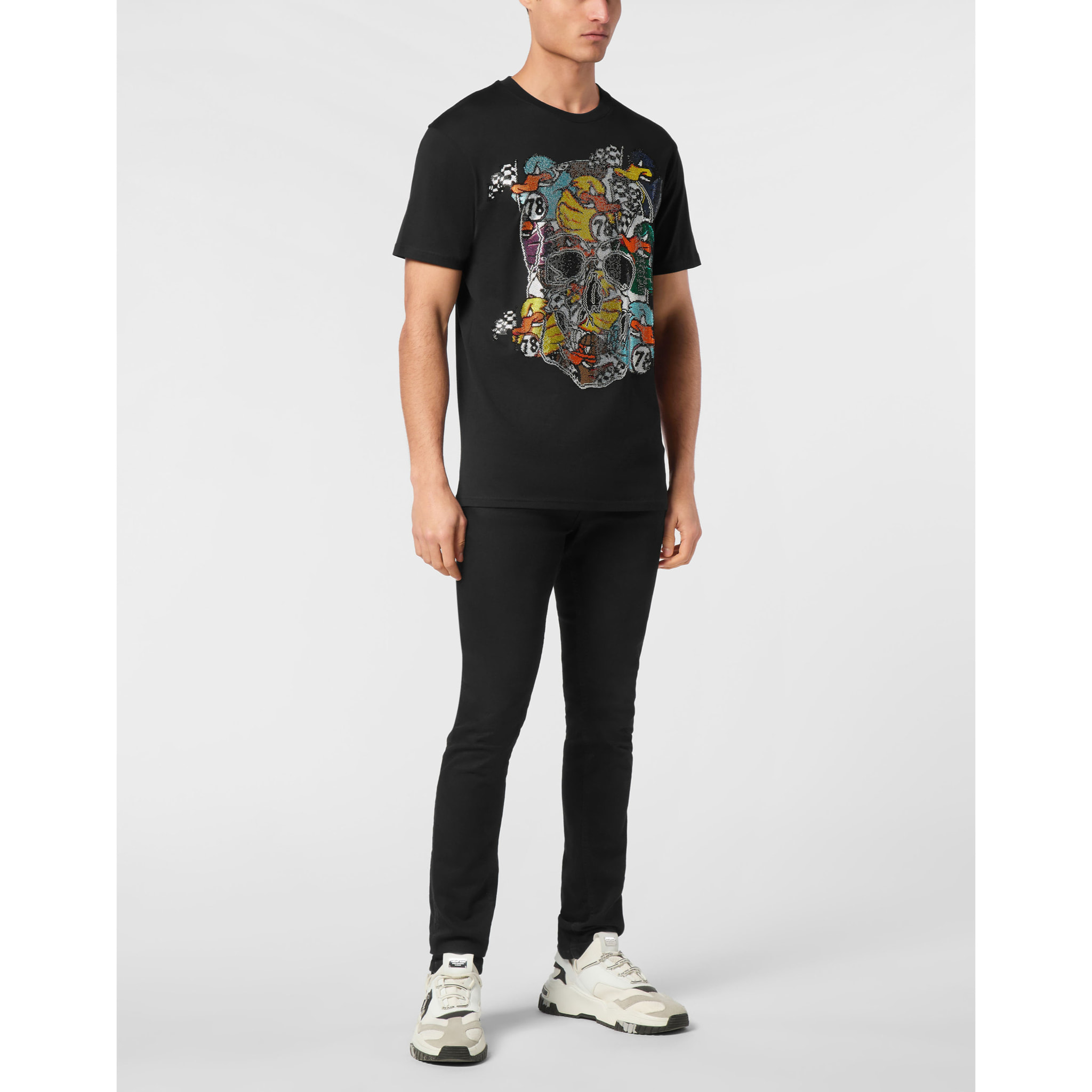 PHILIPP PLEIN Camiseta Cuello Redondo DUCK