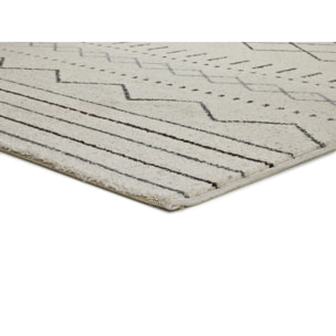 AKKA Alfombra Ã©tnica en blanco, varias medidas disponibles