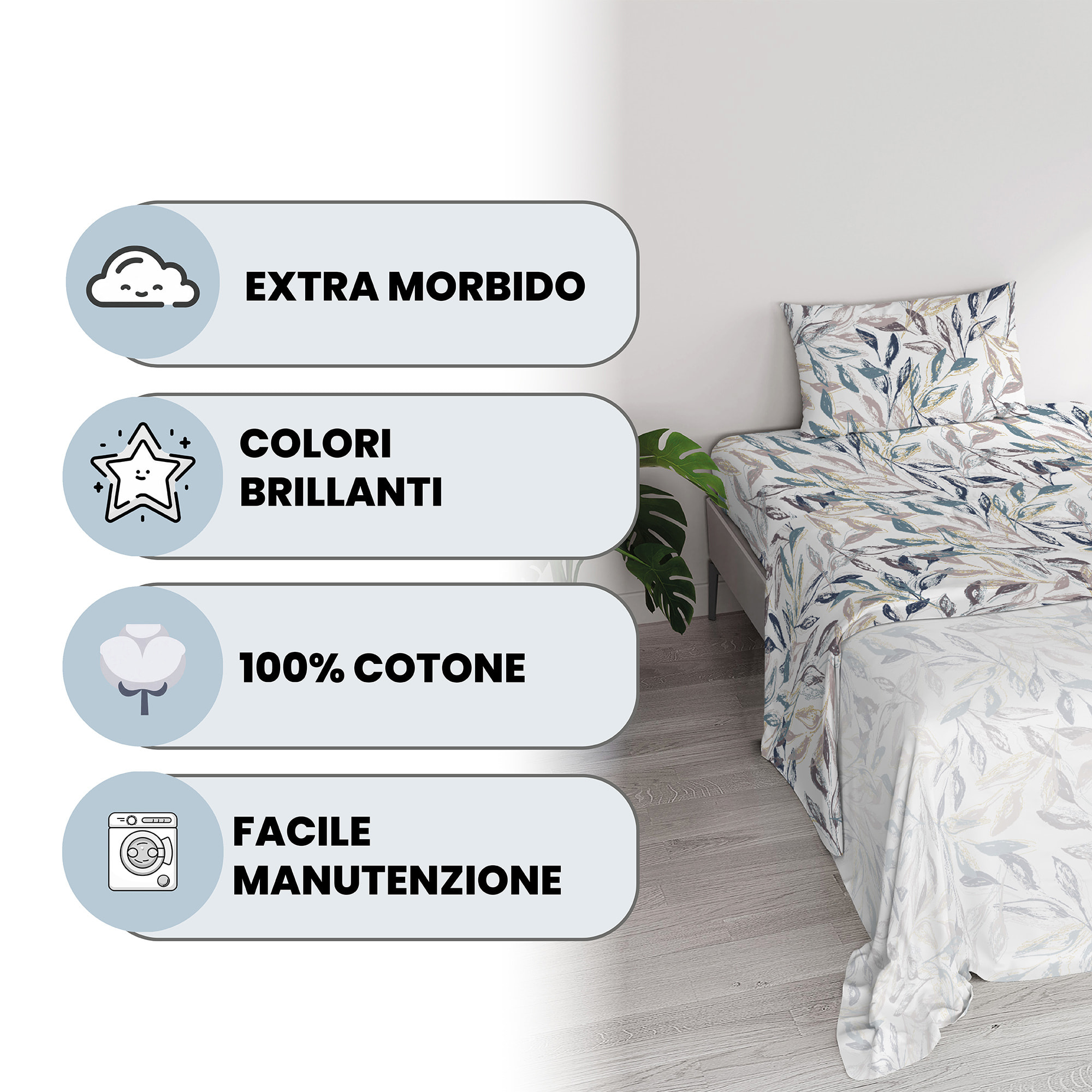 COMPLETO LETTO IDA SINGOLO VESTA