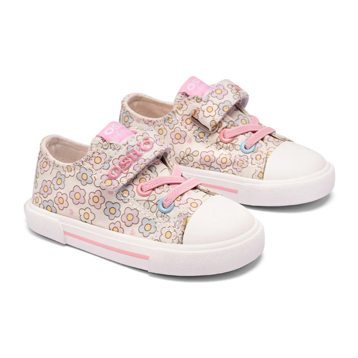 Sneakers basse per neonati che si illuminano al buio, multicolore
