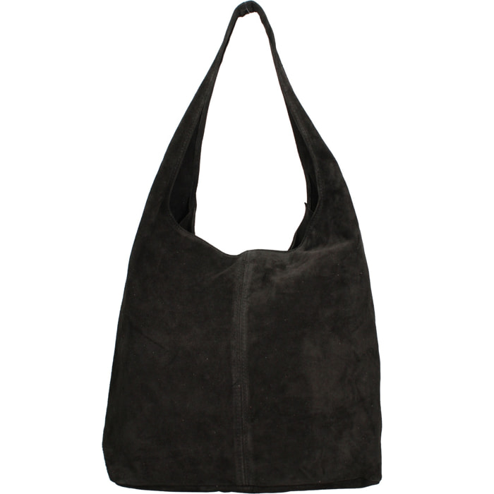Borsa a mano da donna Made in Italy - Modello Valeria Chic - 100% pelle - 40.0 x 35.0 x 15.0 cm