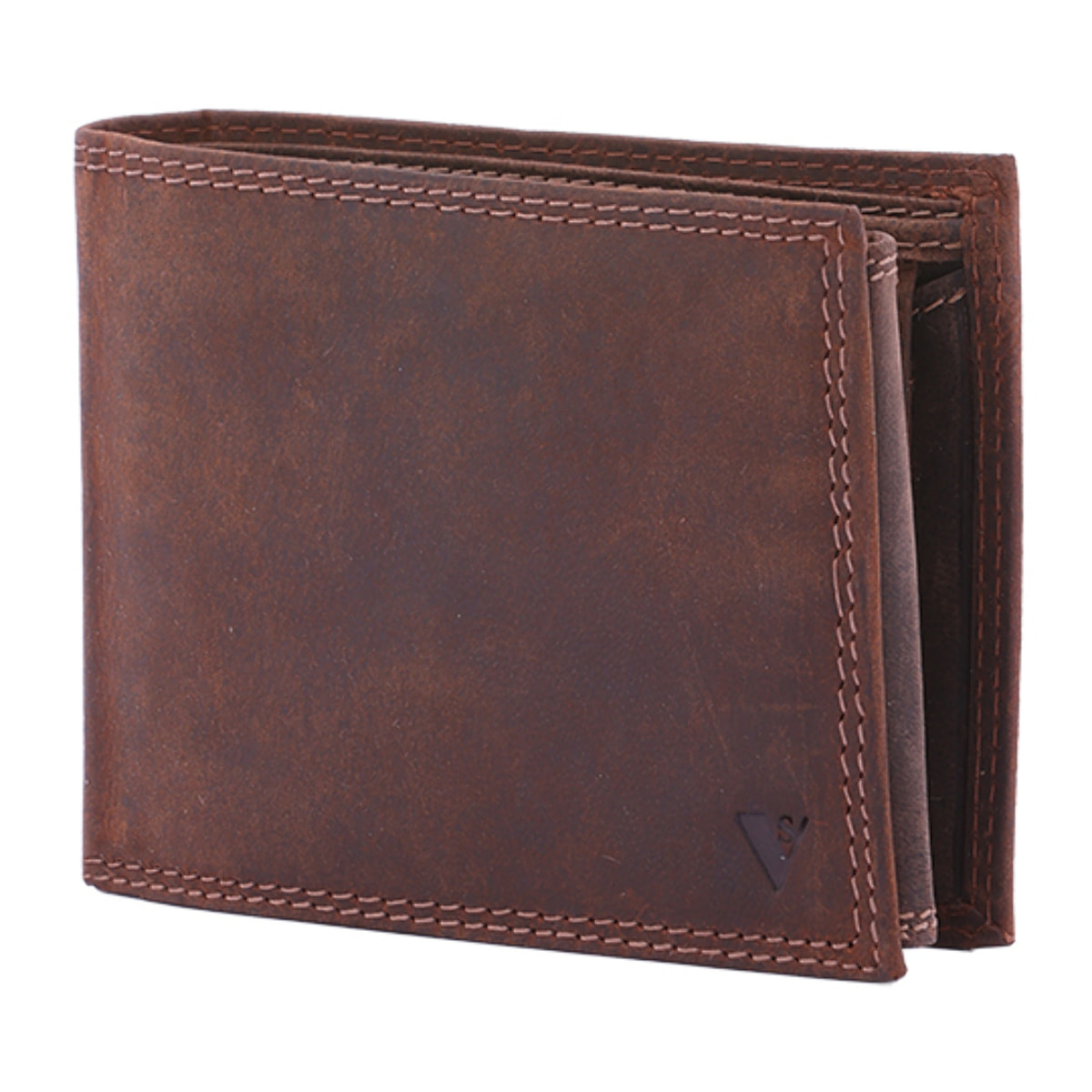 Portafoglio  da uomo In Vera pelle Made in Italy 9,5x12x2,5 cm