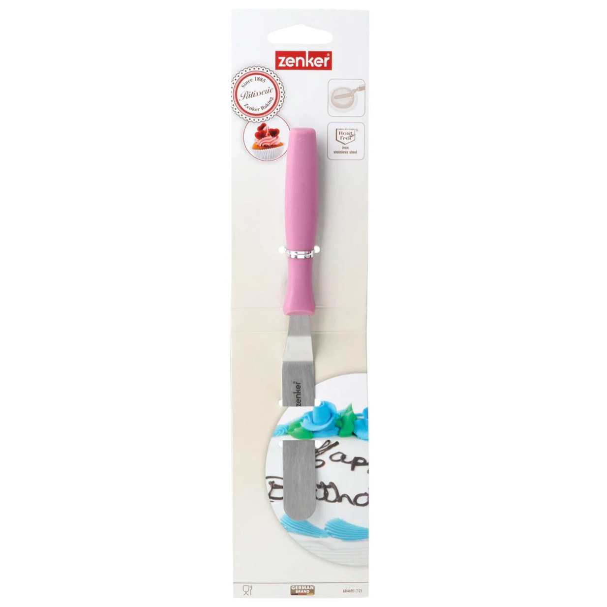 Mini spatule coudée 22,2 cm Zenker Sweet Sensation