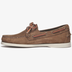 Sebago - Docksides Uomo Marrone - Docksides Portland Nubuck