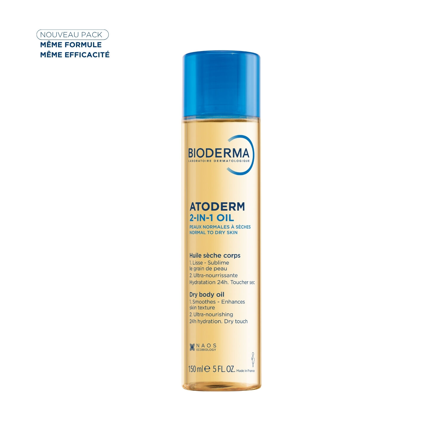 Atoderm 2-in-1 Oil - Huile Sèche Corps 150 ml