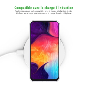 Coque Samsung Galaxy A50 360 intégrale transparente Cerisier Tendance Evetane.