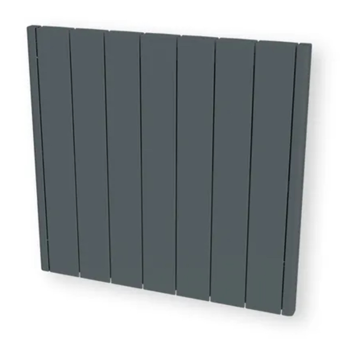 Radiateur Électrique LCD Céramique Gris Anthracite 1500W