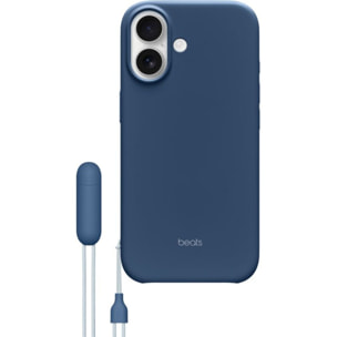 Coque BEATS iPhone 17 Magsafe stand Bleu basalte