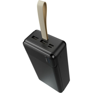 Batterie externe XMOOVE 30 000 mAh noir travel