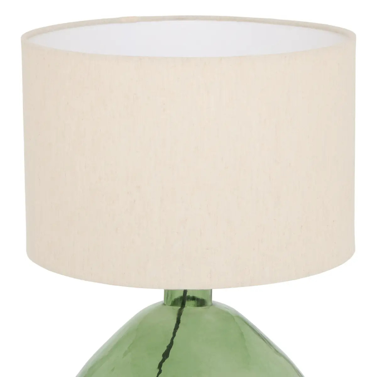 Lampe Mell cylindrique H.55cm vert