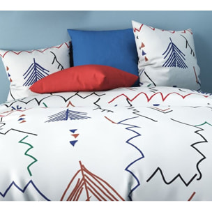 Parure Housse De Couette 3pcs 100% coton 47fils Ryad