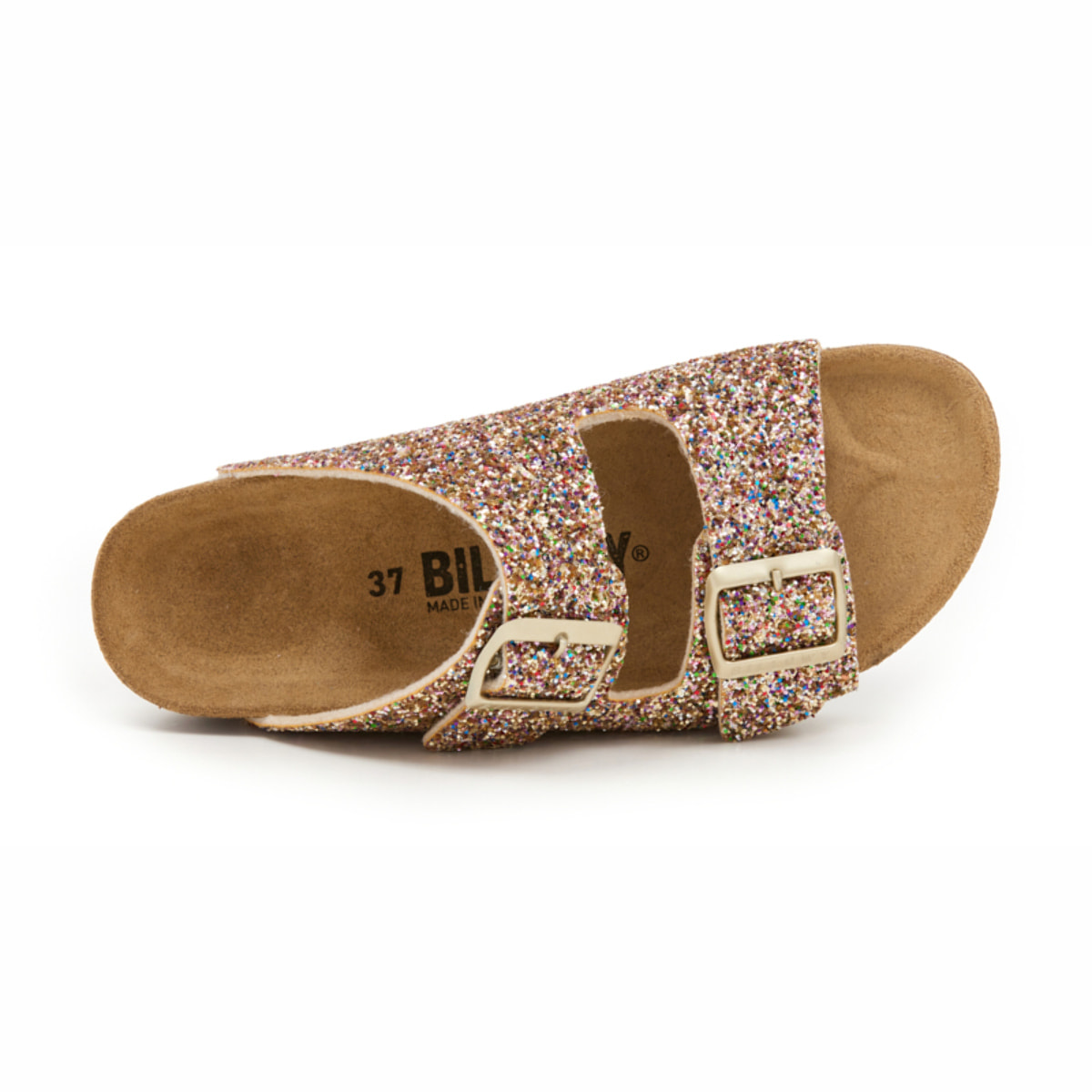 Sandalo con zeppa BILLOWY DORATO