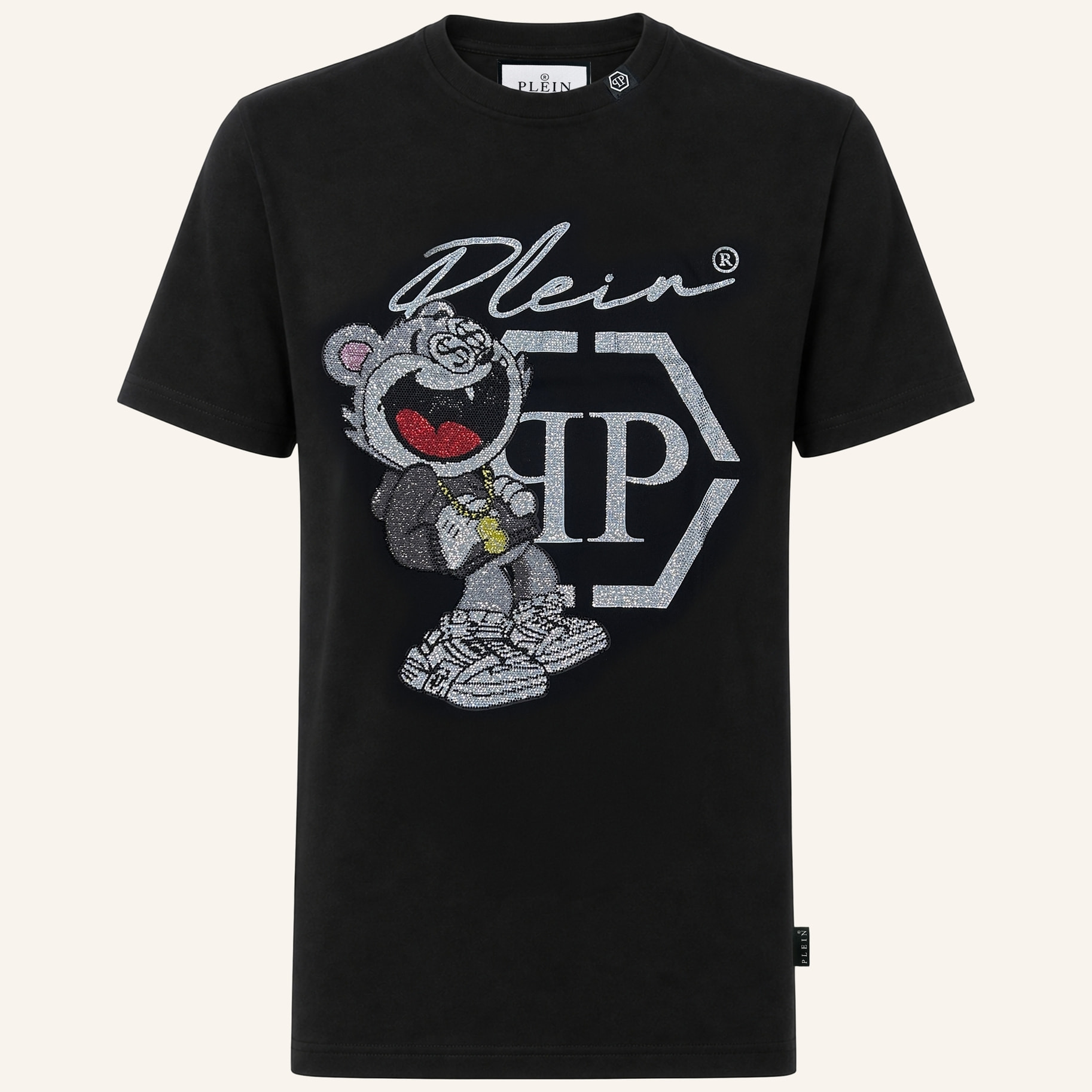 PHILIPP PLEIN T-shirt girocollo a maniche corte MONEY