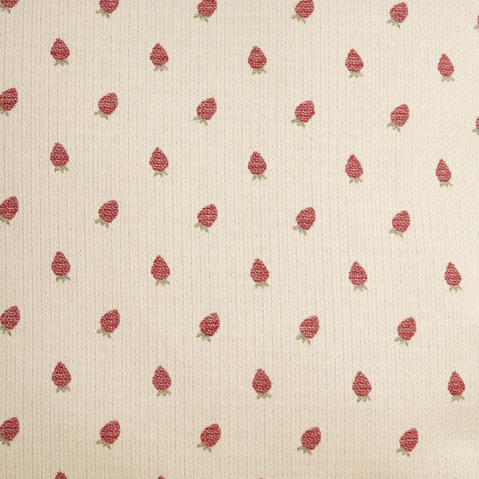 Housse de coussin jacquard 30x50 cm Fraises