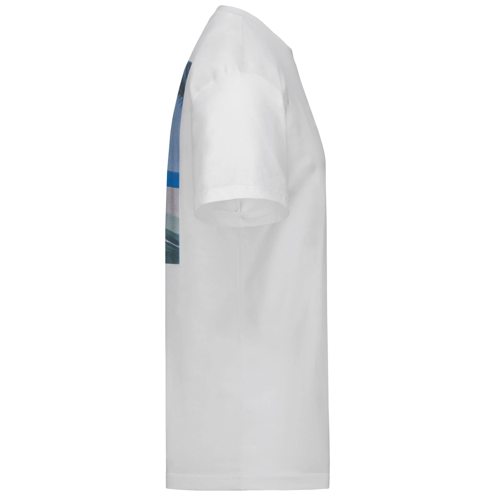 Kappa - T-Shirts & Top Uomo Bianco - Logo Incono