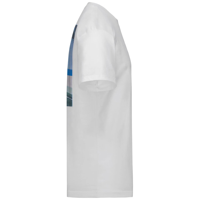 Kappa - T-Shirts & Top Uomo Bianco - Logo Incono