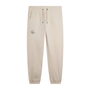 Pantaloni Sportivi Uomo Regular con Logo Argento VIS