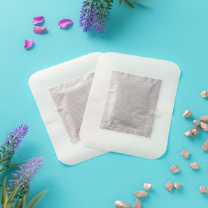 Parches Desintoxicantes para Pies Lavender InnovaGoods 10 Unidades