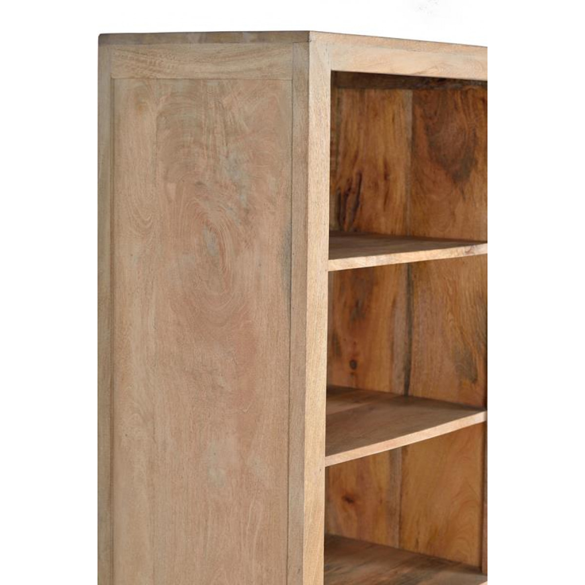 Librería - Madera de Mango y Hierro - 160x60x40cm