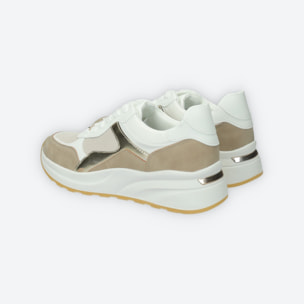 Sneakers Donna Tata Italia Beige