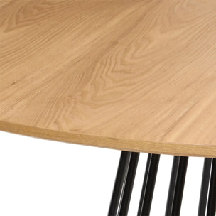 Table à manger Rayo 120x120cm L120cm