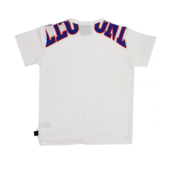 T-shirt a maniche corte da bambino logo grande New Sporty