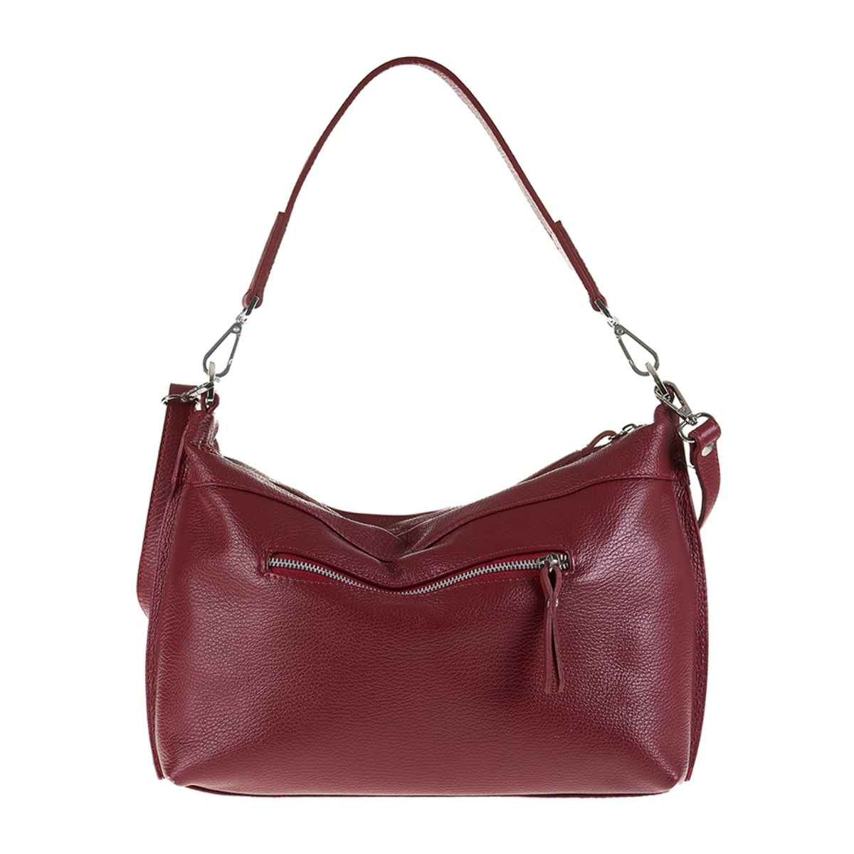 Borsa a spalla da donna Made in Italy - Modello Seraphina - 100% pelle - 35.0 x 23.0 x 20.0 cm