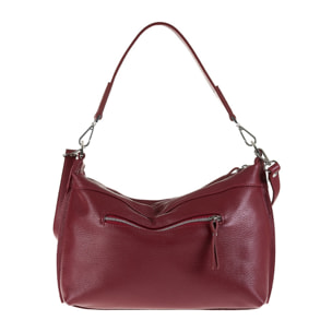 Borsa a spalla da donna Made in Italy - Modello Seraphina - 100% pelle - 35.0 x 23.0 x 20.0 cm