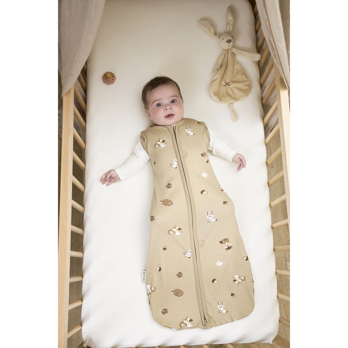 Saco Nido Cremallera Tog 0.3 Me-Forest Animals