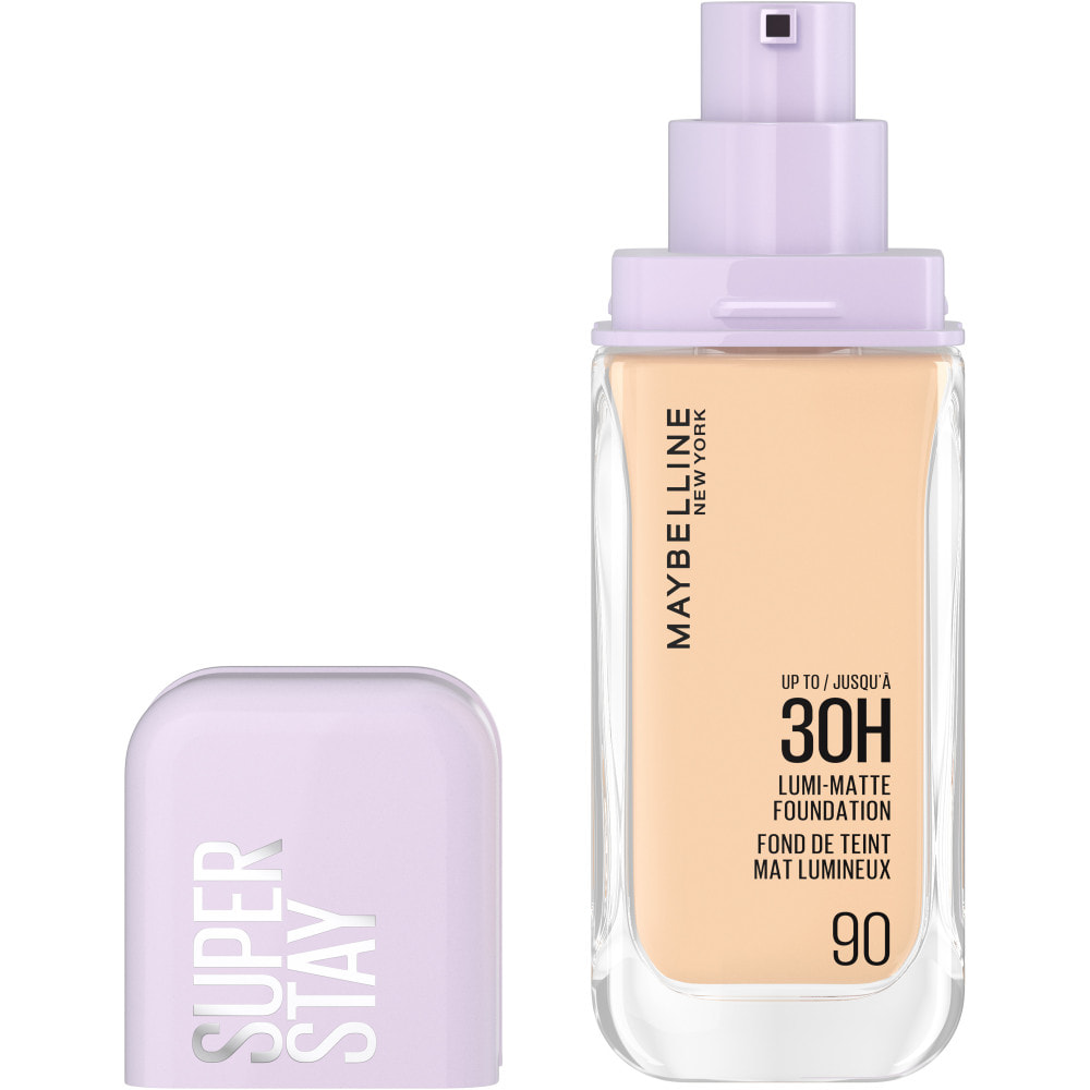 Maybelline New York Superstay 30H Lumi-Matte Fond de Teint 90