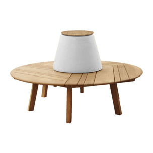 Banc d'extérieur rond FREGATE