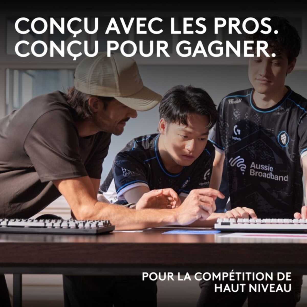 Clavier gamer sans fil LOGITECH G PRO X 60 LIGHTSPEED NOIR