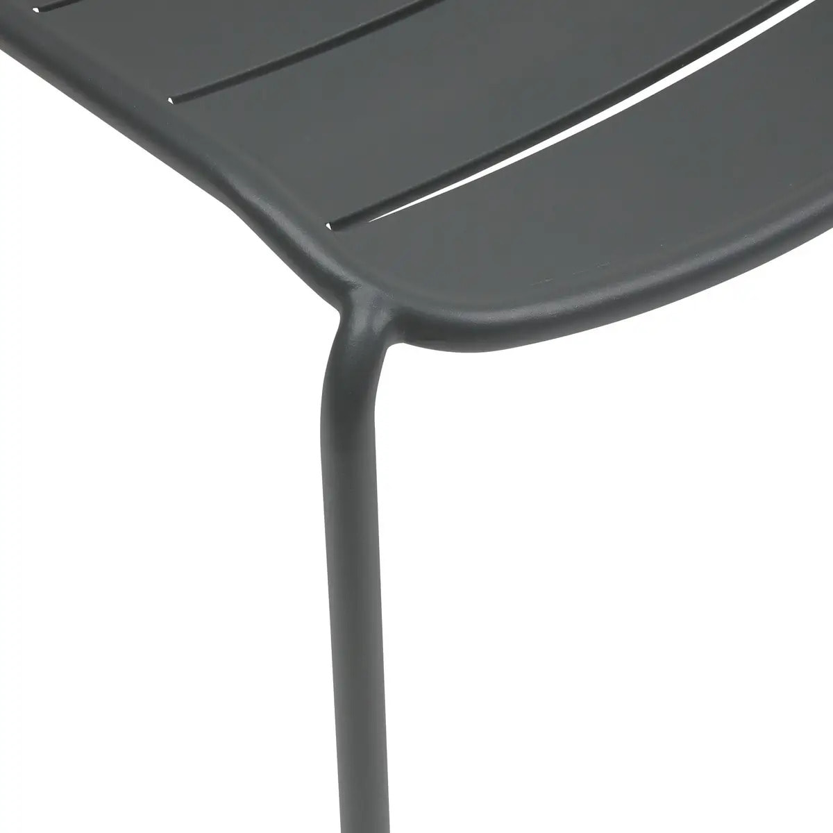 Chaise de jardin empilable Alegoria gris graphite