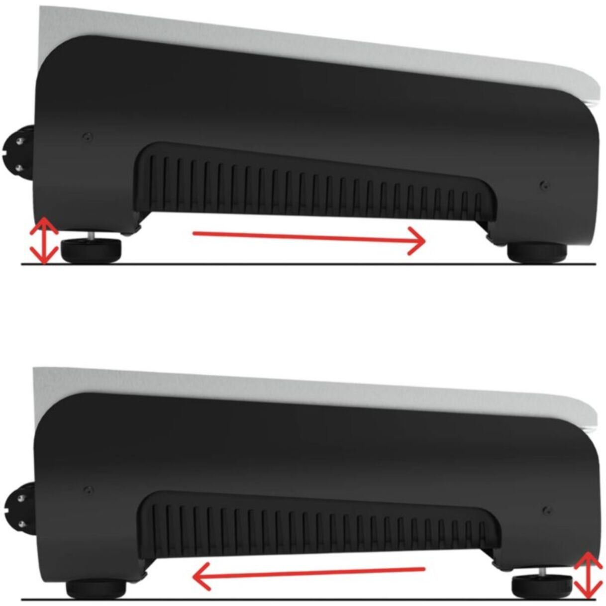 Plancha électrique LAGRANGE Pro 65L noir 2 brûleurs à poser, 65x40 cm + kit d'accessoires