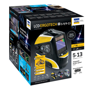 Masque LCD Ergotech+ 5/9-9/13 GYS Black True color - 068667