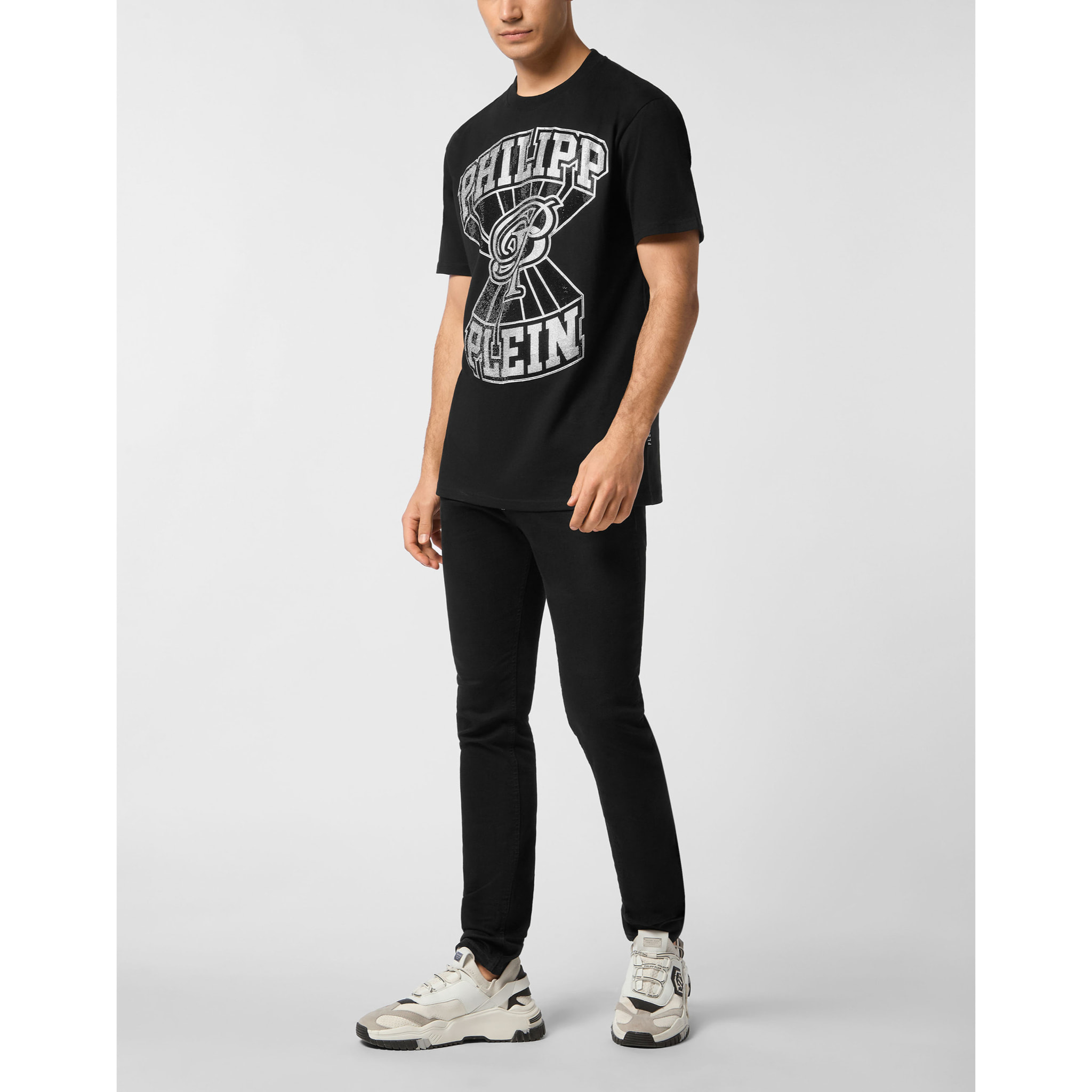 PHILIPP PLEIN T-Shirt Round Neck Ss COLLEGE