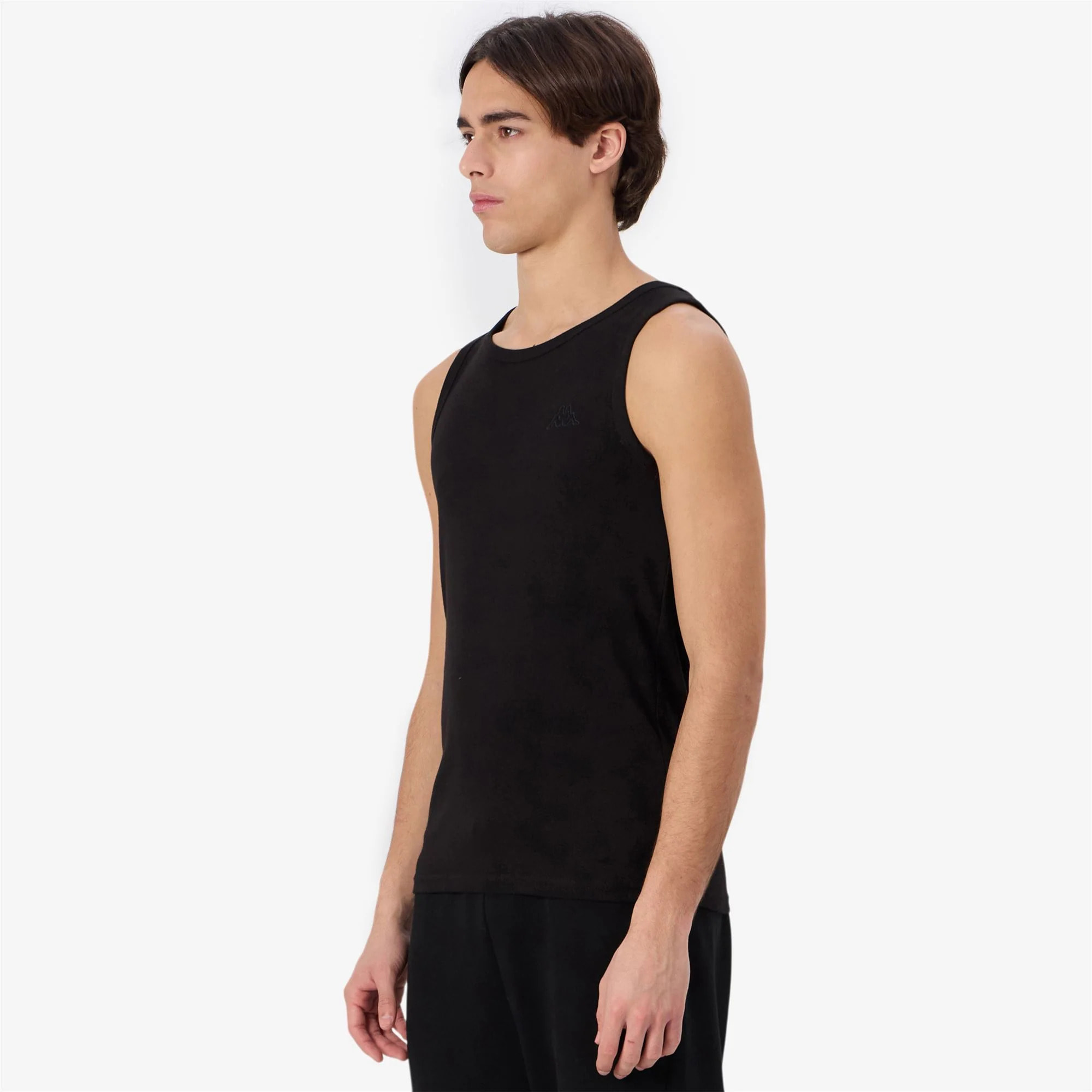 Kappa - T-Shirts & Top Uomo Nero - Logo Korpo Carsenac Skin