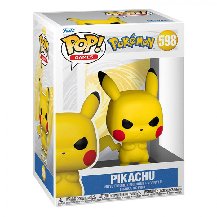 Pokemon Pop! Games Vinile Figura Grumpy Pikachu (emea) 9 Cm Funko