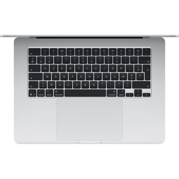 Ordinateur Apple MACBOOK Air 15" Puce M4 CPU 10 / GPU 10 cœurs Mémoire RAM 16Go Stockage 1To SSD Retina Argent