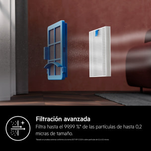 AEG Robot aspirador Serie 7000 Hygienic con 125 min de autonomía AR71HW1DG