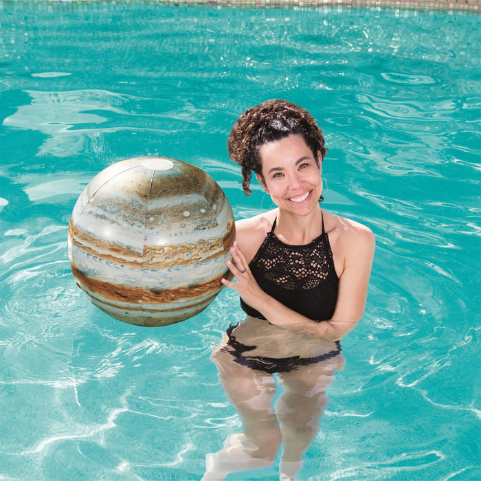 BESTWAY. PALLA DA SPIAGGIA DESIGN JUPITER Ø63 CM.