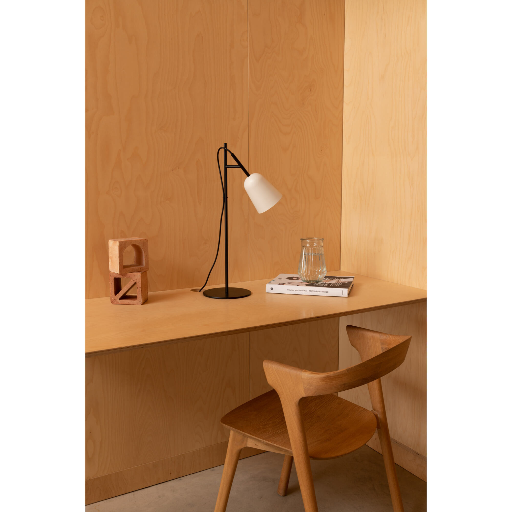 STUDIO Lampe de table blanche