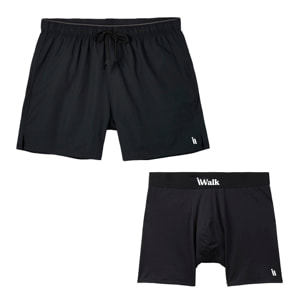 Shorts para hombre iWalk CompressPro Shorts - Negro