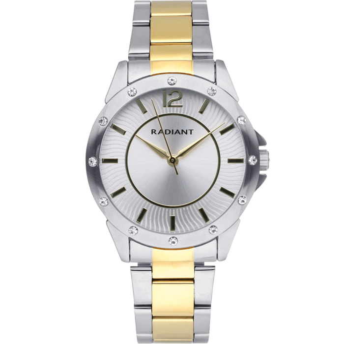 Reloj Radiant RA568202 Mujer Analogico Cuarzo con Correa de Acero inoxidable