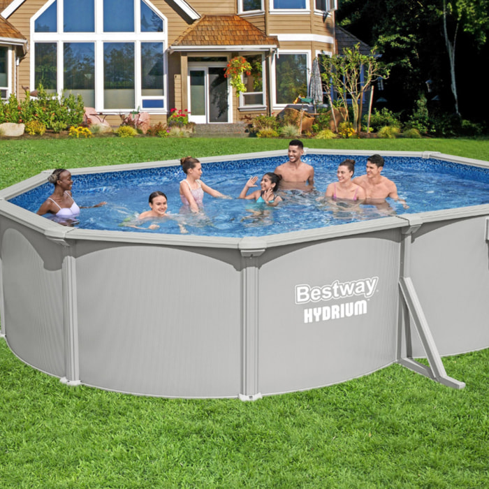 Bestway Piscine acier hors sol Ovale Hydrium 500 x 366 x 122 cm