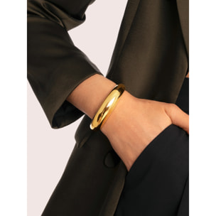 Bracciali Moon in Acciaio Placcato Oro