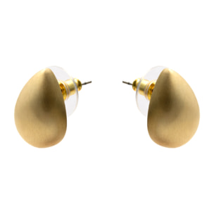 Pendientes Zismao acabado oro amarillo 18k