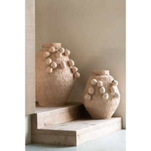 J-Line vase + pendentif Clay - céramique - naturel - large