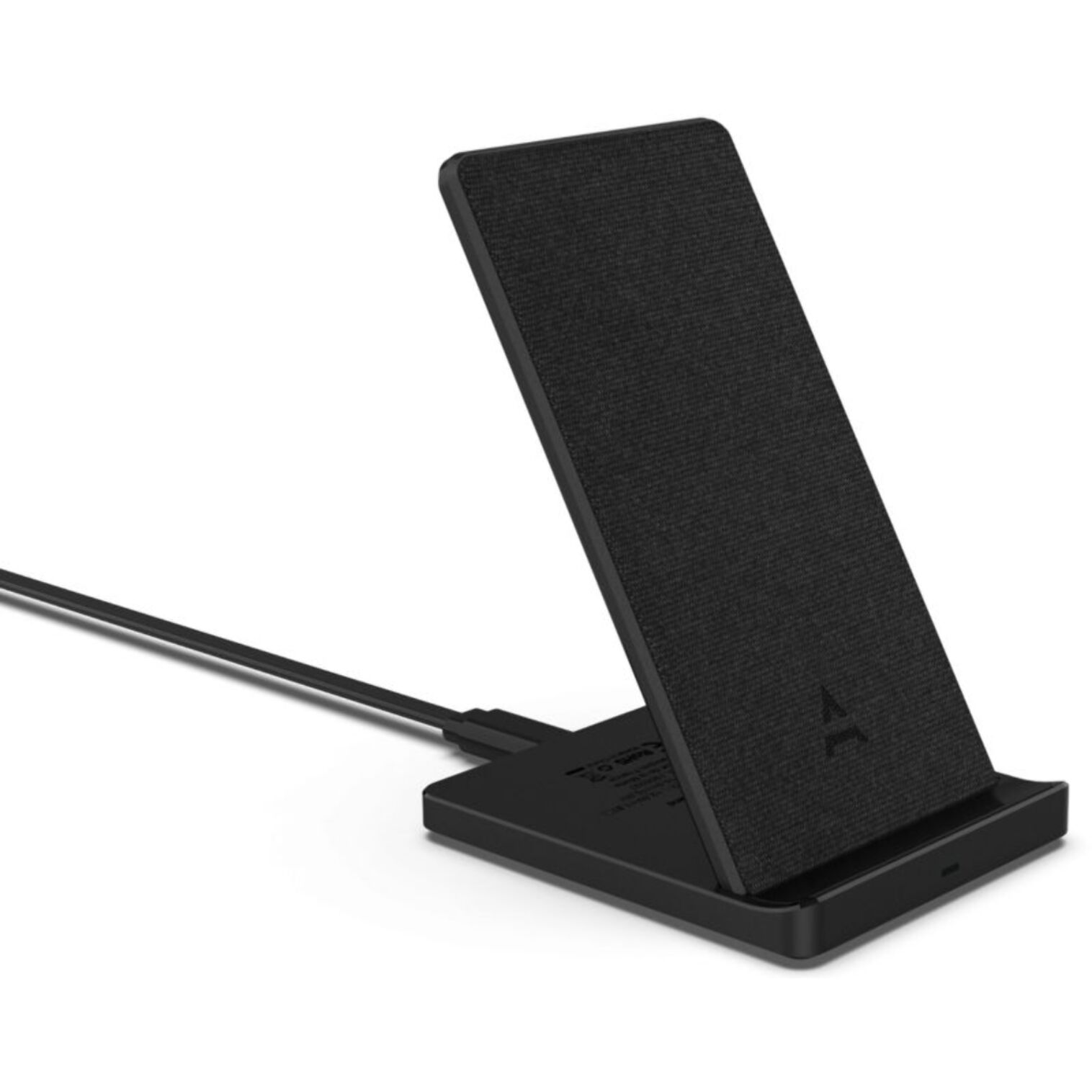 Chargeur induction ADEQWAT sans fil stand 15W Noir