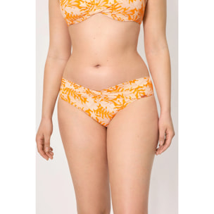 Slip bikini midi modellante Giallo
